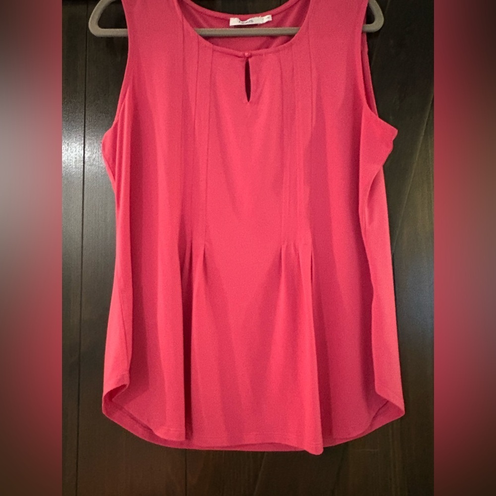 Ricki's Vibrant Pink Sleeveless Blouse